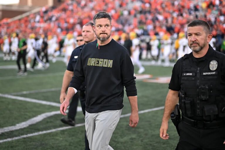 College football winners and losers: Stunning falls from grace by Oregon, Michigan and others show farce of preseason polls